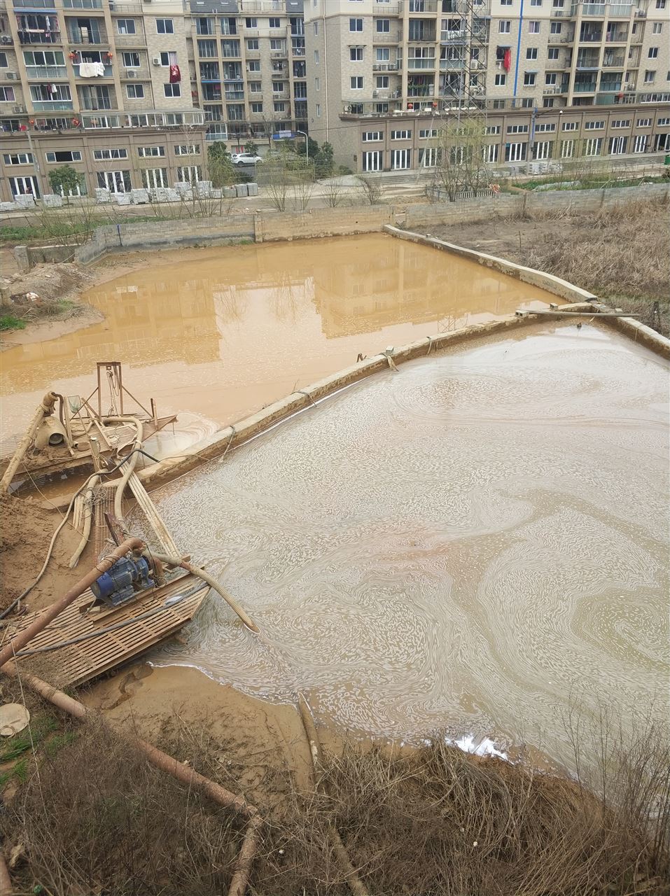 新野沉淀池淤泥清理-厂区废水池淤泥清淤