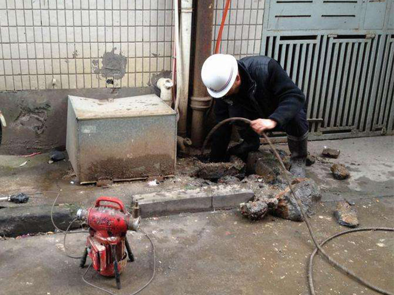 新野疏通下水道-洗菜池疏通